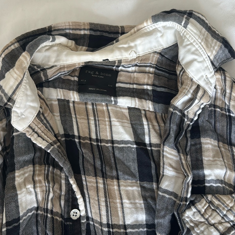 Rag’n’Bone plaid shirt
